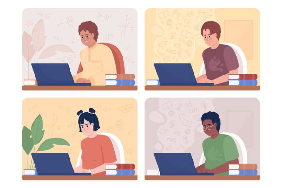 Branding Boost with After-school Education Svg Illustrations