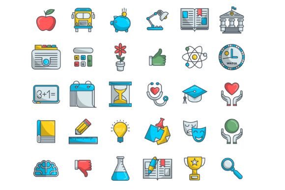 Icons for Education and Branding