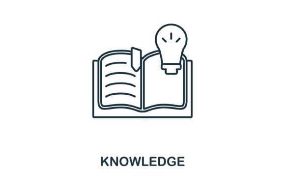Knowledge Icon Graphics for Digital Sellers