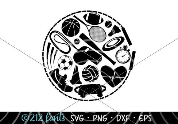 P.E. Teacher Graphic for Modern Design