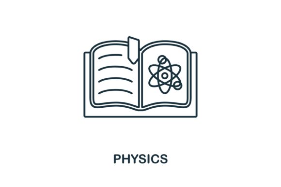 Physics Icon Graphics for Digital Sellers