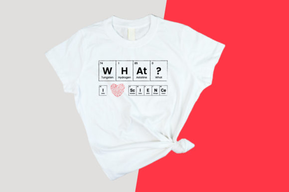 Science Love T-shirt Design