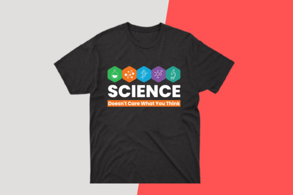 Science T-shirt Design Template: A Graphic Asset for Branding and Marketing