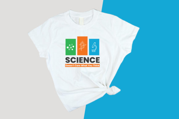 Science T-shirt Graphics for Print Templates