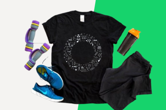 Science T-shirt, Science Circle Tshirt: A Graphic Designer’s Perspective