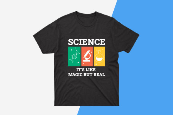 Science T-shirt Vector Design: A Graphic Asset for Modern Branding