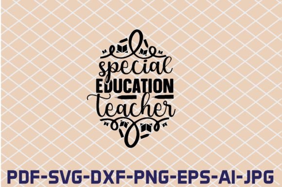 Special Education Teacher Graphics for Crafts