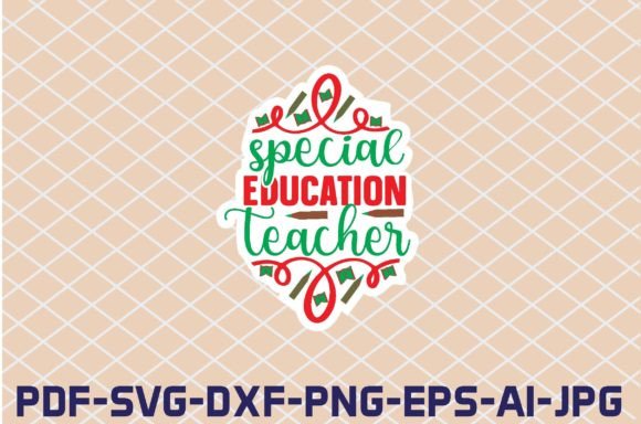 Special Education Teacher Stickers