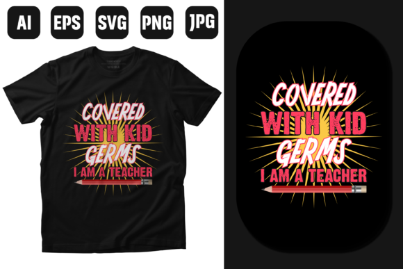 Teachers T Shirt Design Vector